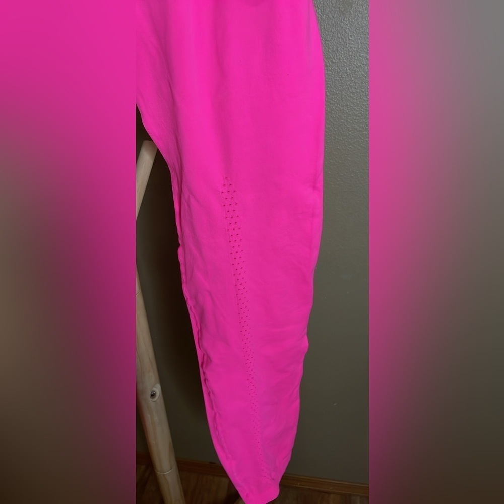 Free People "Good Karma" Hot pink leggings - Picture 5 of 6